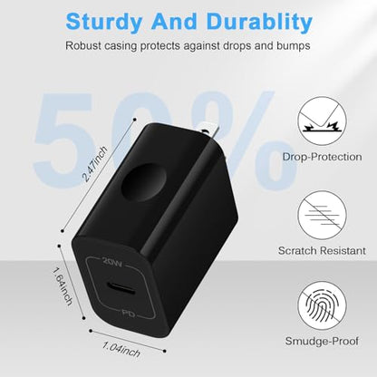 Samsung Fast Charging Block for Samsung Galaxy A37 A57 S26 Ultra S26+ A36 - color: black