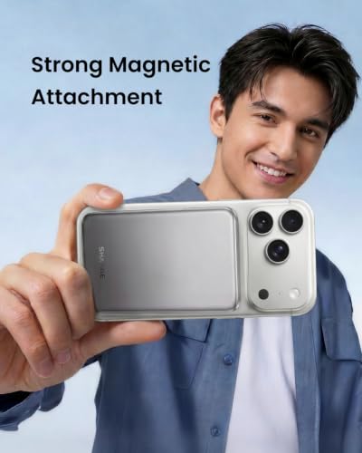 sharge for Magsafe Power Bank 5000mAh Ultra Slim Battery Pack - color: Black