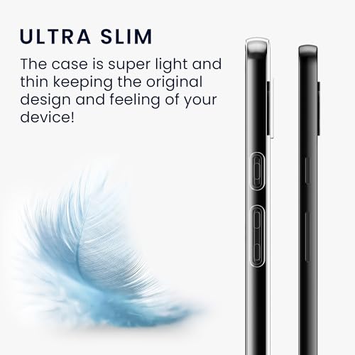 kwmobile Case Compatible with Google Pixel 9 - Clear Case Soft Slim Flexible Protective TPU Phone Cover - Transparent - size: Pixel 9