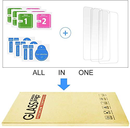 for Blackview BV9300 Screen Protector Tempered Galss, [1 Pack] High Clear [9H Hardness] [Bubble Free] Screen Tempered Glass Protective Film for Blackview BV9300 6.7 Inch.