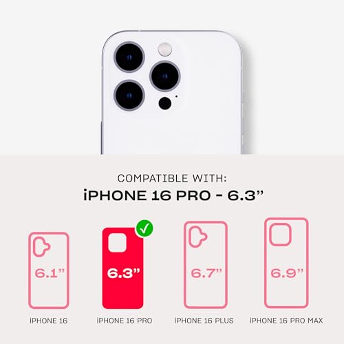 Tech21 EvoPro for iPhone 16 Pro Compatible with MagSafe - Impact Protection Case 21x Military Standard Tested - in Black - color: Black, size: iPhone 16 Pro