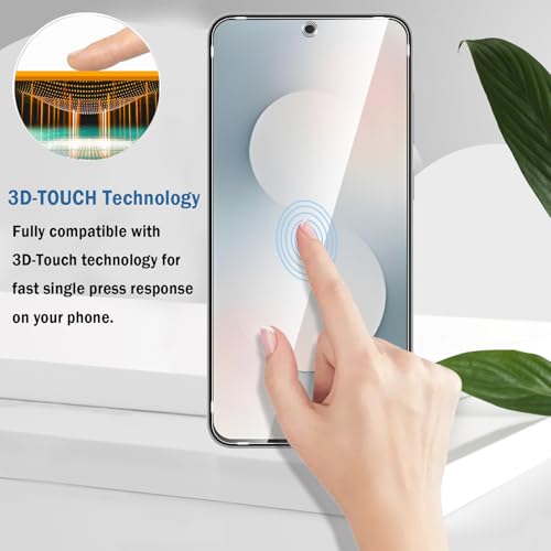 2 Pack Compatible with Samsung Galaxy S25 FE Screen Protector,with Alignment Frame,9H Tempered Glass Film,HD Clear Scratch Resistant,Bubble-Free for Samsung Galaxy S25 FE Screen Protector. - color: Samsung Galaxy S25 FE