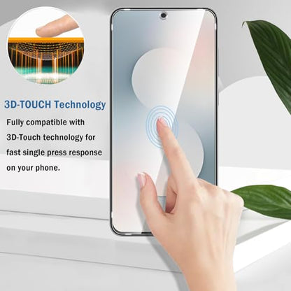 2 Pack Compatible with Samsung Galaxy S25 FE Screen Protector,with Alignment Frame,9H Tempered Glass Film,HD Clear Scratch Resistant,Bubble-Free for Samsung Galaxy S25 FE Screen Protector. - color: Samsung Galaxy S25 FE