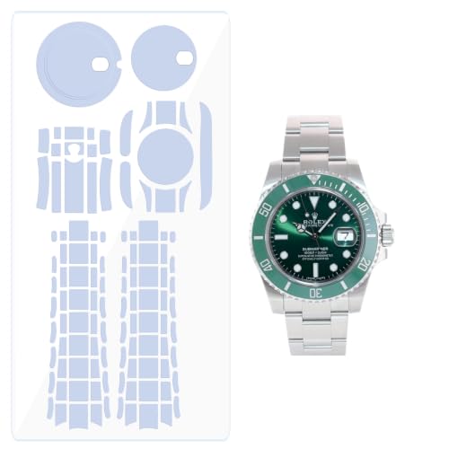 2Pack Protective Film for Rolex Submariner 40mm 116610 116613 116618 116619