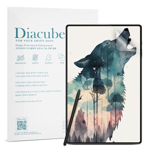 [2 Pack] Paperfeel Screen Protector For Samsung Galaxy Tab S9 Ultra / Tab S8 Ultra 14.6 Inch, Anti-Glare Matte PET Film for Drawing and Writing Like on Paper, High Touch Sensitivity, Easy - size: Galaxy Tab S10 Ultra/Tab S9 Ultra/S8 Ultra 14.6"
