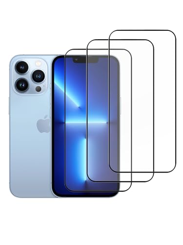 3 Pack Screen Protector for iPhone 14 Pro Max, HD Clear, 9H Hardness, No Bubbles, Case Friendly Tempered Glass Film - size: iPhone 14 Pro max