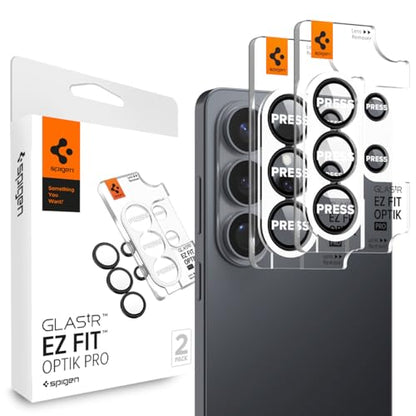 Spigen Camera Lens Protector for Galaxy S26 Ultra - Black [2 Pack]