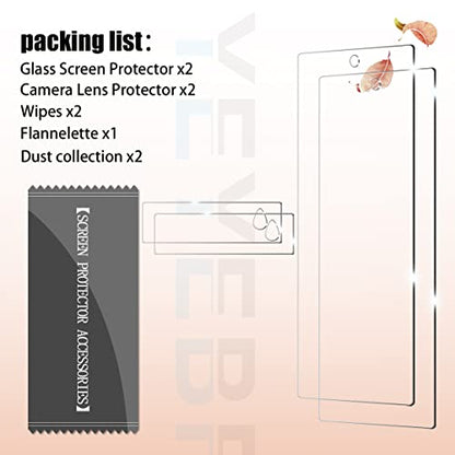Google Pixel 6 5G Screen Protector + Camera Lens Protectors, [2+2 Pack] Full Coverage Tempered Glass Screen Protector for Pixel 6 [Case-Friendly][Anti-Shatter][3D Glass] - size: Google Pixel 6