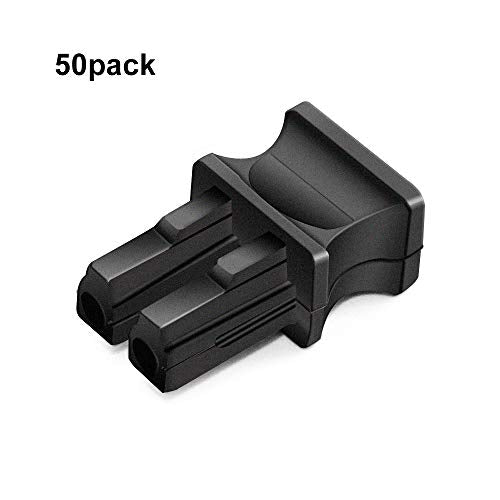 Dust Cover, SFP+ QSFP+ QSFP28 Fiber Optic Dust Caps, Suitable for Duplex LC,Black Silicone, 50pcs - size: For 50pcs, style: For QSFP+/QSFP28