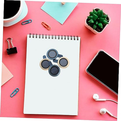 OSALADI 4pcs Camera Lens Protectors for High Definition Scratch Resistant Easy to Clean Lens Film Compatible Coverage