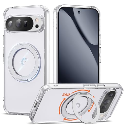 Compatible with Google 9/10 Pro XL Case with Stand 6.8",Clear - color: Clear, size: Google Pixel 9 Pro XL/Pixel 10 Pro XL