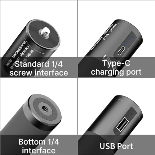 ULANZI BG-3 Battery Handle Grip, 10000mAh Grip Portable Charger Tripod