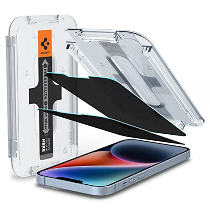 Spigen GlasTR EZ FIT Privacy Screen Protector for iPhone 14 Plus/13 Pro Max - size: iPhone 14 Plus / iPhone 13 Pro Max