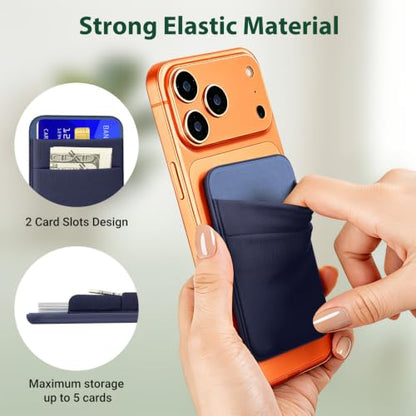 takyu Wallet Compatible with Magsafe - color: Dark-blue