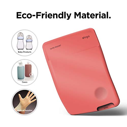 elago Phone Card Holder for Smartphones - color: Italian Rose