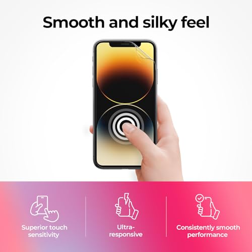 SIELO 3 Pack Matte Screen Protector, 9H Hardness Shatterproof & paper-feel PET Film, Anti-Glare & Anti-Fingerprint Case Friendly Screen Protector Film.