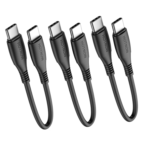 Short USB C to USB C Cable 0.5FT 3Pack,6inch 60W USB-C Fast Charging Cable - size: 0.5 FT (Style1)