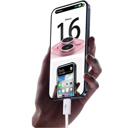 6FT iPhone 17/16/15 USB C to USB C Cable for iPhone 17E/16E,17Air, 17 16 15 Pro Max, 15/16 Plus Woven Cable, AirPods 4/ AirPods Pro (2nd/3rd Gen), iPad 10th Gen iPad Pro iPad Air 5th 4th Charger Cable - size: 6FT, style: USB C to USB C