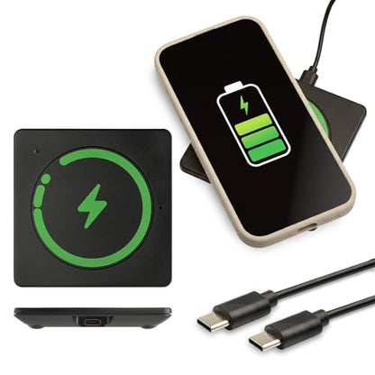 Thinking Gifts 15W Magnetic Wireless Charger Charging Pad - Charging Icon - color: Charging