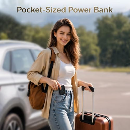 Mini 15000mAh Portable Charger Power Bank for Apple Watch Charger, PD 22.5W