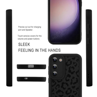 Compatible with Samsung Galaxy S23 Case, Black - color: Black, size: Samsung Galaxy S23