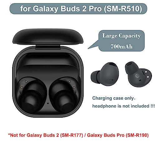Charging Case for Galaxy Buds Pro 2 SM-R510 (Not for Galaxy Buds 2 SM-R177), Replacment Charger Case with USB C Cable for Samsung Earbuds