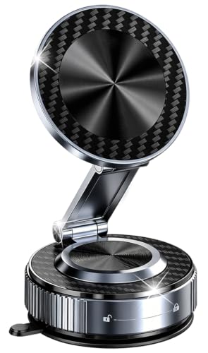 for MagSafe Car Mount, Vacuum Magnetic Car Phone Holder Stand for Your Car - color: Black 3