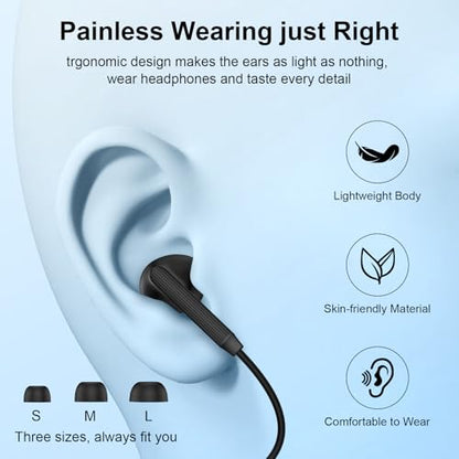 Pixel Earbuds Wired for Google Pixel 11/10a/10 Pro XL/Fold,9a,9 Pro XL/Fold - color: Black