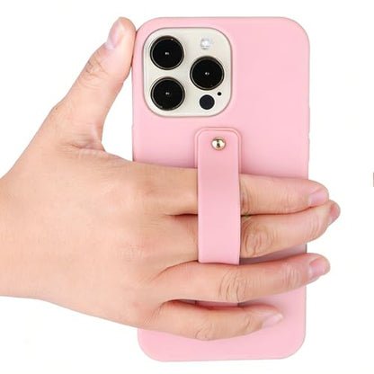 Phone Grip Holder, 4 Pack Cell Phone Grip Strap Telescopic Finger Strap Stand Universal Finger Kickstand for Most Smartphone - Pink Green Blue Purple
