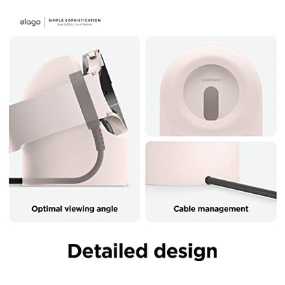 elago GW2 Charging Stand for Samsung Galaxy Watch Series - color: Sand Pink