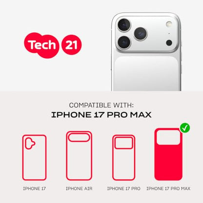 Tech21 EvoCheck with MagSafe for Apple iPhone 17 Pro Max Electric Blue - color: Blue, size: iPhone 17 Pro Max