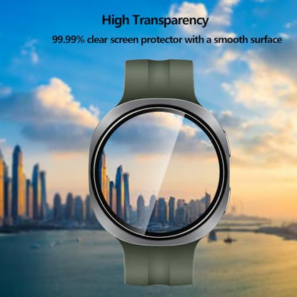5 Pack Tempered Glass for Samsung Galaxy Watch 9 40mm Screen Protector,9H Hardness,Ultra Resistant,Anti-Fingerprints,No Bubbles,HD-Clear,Full Coverage Watch Film for Galaxy Watch 9 40mm - color: Samsung Galaxy Watch 9 40mm