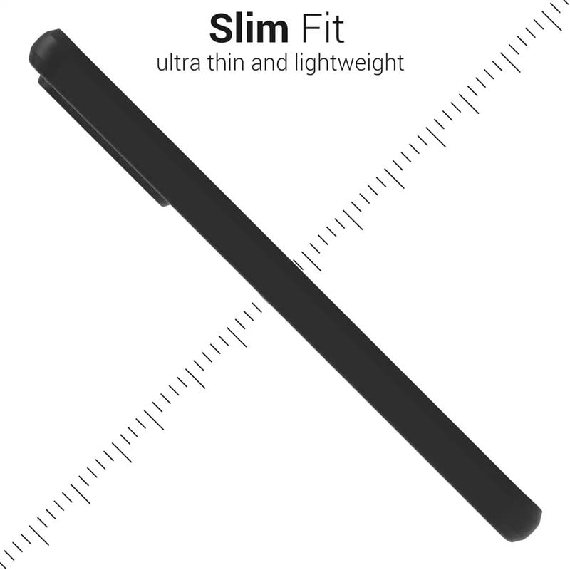 Silicone Case for Blu G53, Silky-Soft Touch Full-Body Protective Case, Shockproof Bumper Protection Cover with Microfiber Lining (Black) - color: Black Case