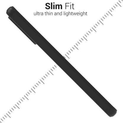 Silicone Case for Blu G53, Silky-Soft Touch Full-Body Protective Case, Shockproof Bumper Protection Cover with Microfiber Lining (Black) - color: Black Case
