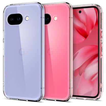 Spigen Ultra Hybrid for Pixel 9a Case, Crystal Clear - color: Clear, size: Pixel 9a
