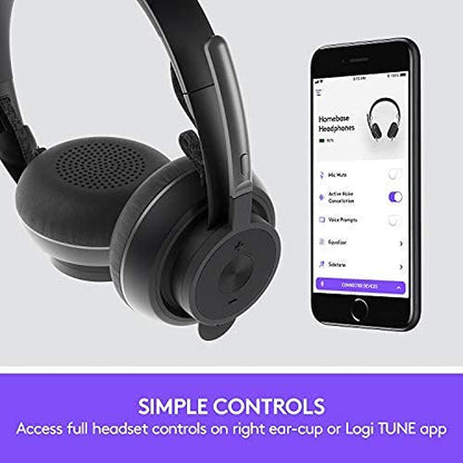 Logitech Zone Wireless Certified Microsoft Teams Bluetooth Headset