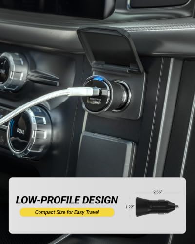 Scosche PowerVolt Power Delivery 32W Dual Port USB-C Car Charger Adapter - size: Dual Port, style: 32W