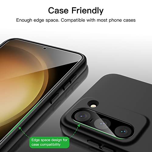 JETech Screen Protector for Galaxy S23, with Camera Lens Protector, 2+2Pack - size: Galaxy S23