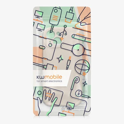 kwmobile Case Compatible with Apple iPhone 15 Case - Slim TPU Silicone Phone Cover - Soft Touch Finish - Cream - color: cream, size: iPhone 15
