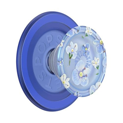 PopSockets Phone Grip for MagSafe, Magnetic Holder- Blue Fields - color: Blue Fields