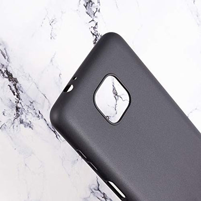 Protective Case for Moto G Power 2021 - Black | 6" Slim Shockproof Bumper Back Cover Anti-Scratch Flexible TPU Shell, Grip-Friendly - color: Black