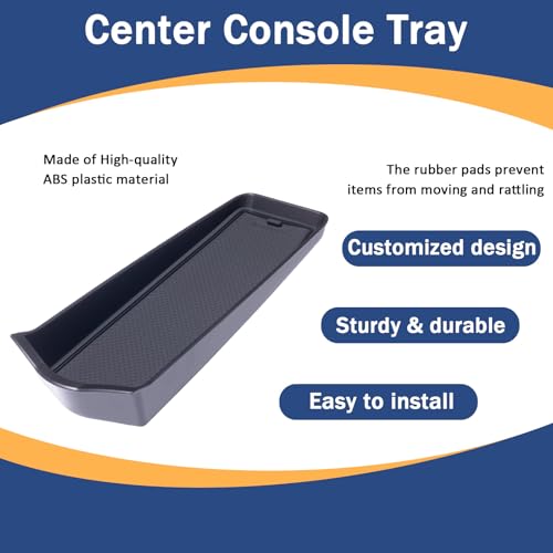TOPINSTALL Premium Front Center Console Tray for 2025 2026 Toyota Camry - color: Front Console Tray