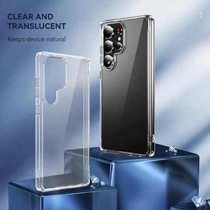 DEERLAMN Clear Phone Case for Samsung Galaxy S26 Ultra, Transparent Anti-Scratch Non-Yellowing Ultra Slim Fit Shockproof Drop Protection Phone Cover - size: Samsung Galaxy S26 Ultra