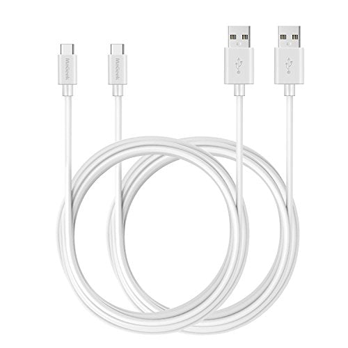 MaGeek USB A to USB C Cable 10ft White, 2-Pack Super Long USB C Cable, USBC - color: 2pcs_10ft_White