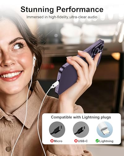 Wired Lightning Ear Buds for iPhone 14 13, Apple Pods Headphones Earphones - color: White