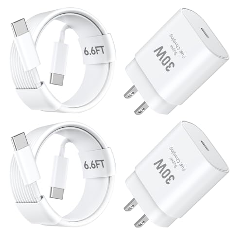 iPhone 17/16/15 Pro Max Charger Fast Charging PD 30W, 6 FT Cable - color: 30White, size: 6FT