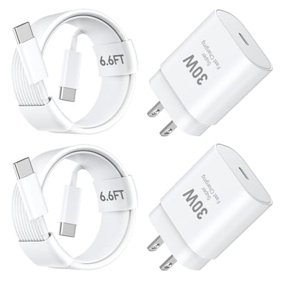 iPhone 17/16/15 Pro Max Charger Fast Charging PD 30W, 6 FT Cable - color: 30White, size: 6FT