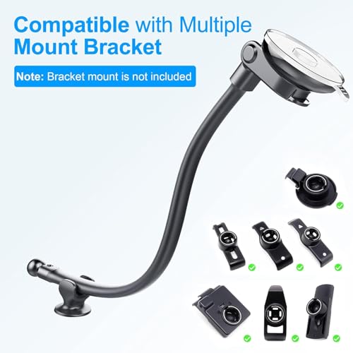 OQTIQ 17mm Gooseneck Arm Replacement, Anti-Shake Stabilizer, Aluminum Core