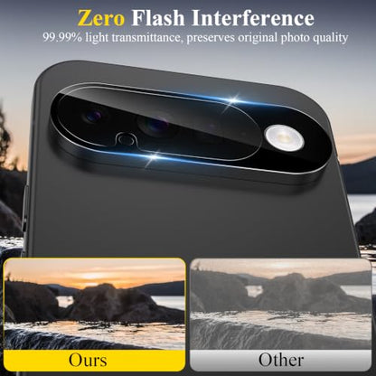 4 Pack Camera Lens Screen Protector Compatible with Google Pixel 11 - size: Pixel 11