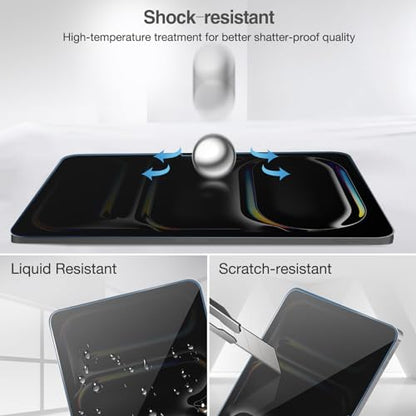 ProCase 1 Pack Privacy Screen Protector for 13" iPad Pro/Air - size: iPad Pro 13" (M5) / (M4)/ iPad Air 13" (M2)